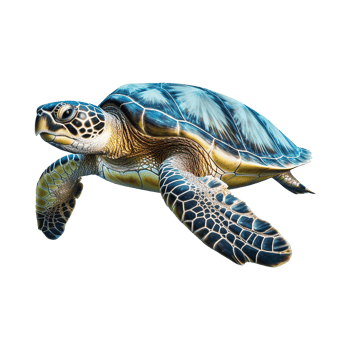 Turtle isolated on transparent background png