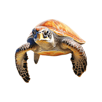 Turtle isolated on transparent background png