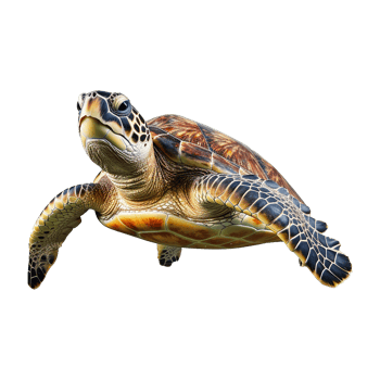 Turtle isolated on transparent background png