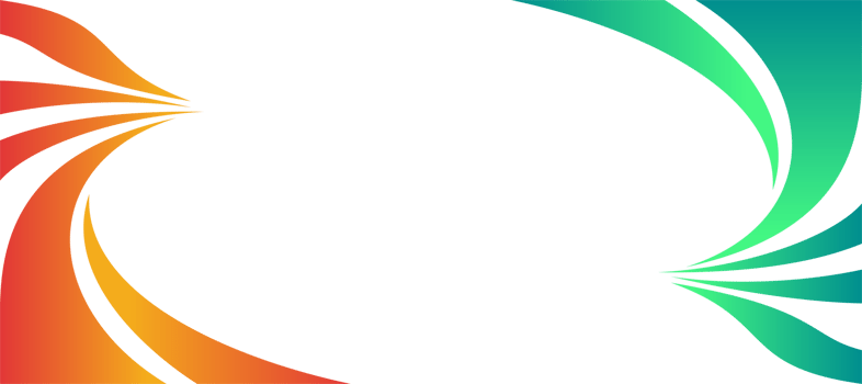 orange and green waves banner brochure flyer design transparent png