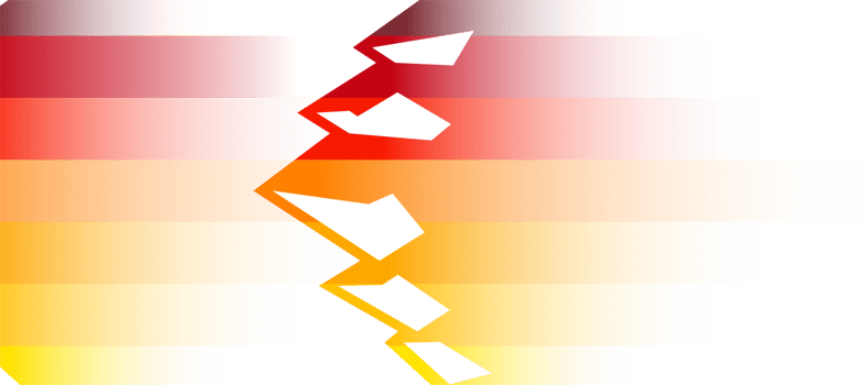 orange stripes mountain banner brochure flyer design transparent png