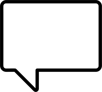 Black and white speech bubble balloon, icon sticker memo keyword planner text box banner, flat png transparent element design