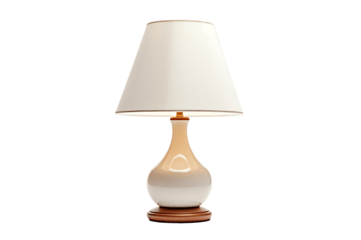 AI generated Lamp with Transparent Background. AI png