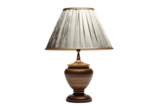 AI generated Lamp with Transparent Background. AI png
