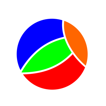 colorful beach ball illustration png