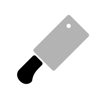 Meat cleaver knife and sharp png