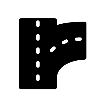 T-junction, highway road asphalt street illustration png
