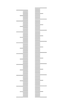 Vertical thermometer scale. Celsius and Fahrenheit markup without numbers. Graphic template for weather meteorological measuring temperature tool vector