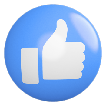Icon 3D Emoji Like png