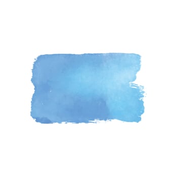 Abstract watercolor hand painted spot. watercolor design element. watercolor blue background vector