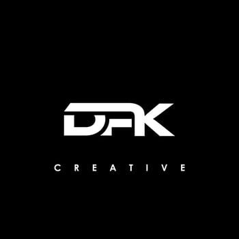 DPK Letter Initial Logo Design Template Vector Illustration