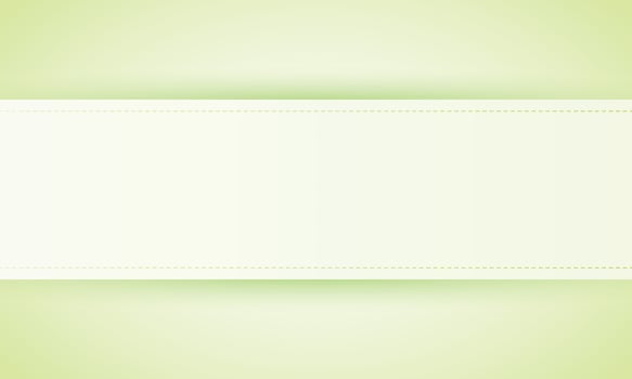 Vector rectangle frame on green background