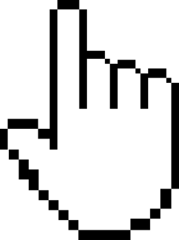 Hand cursor finger png