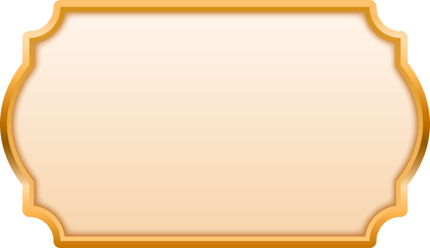 Button Luxury Border Golden png