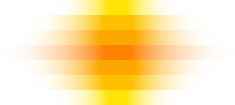 yellow orange stripes gradient center blur web banner transparent png
