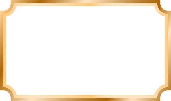 Gold Frame Border png