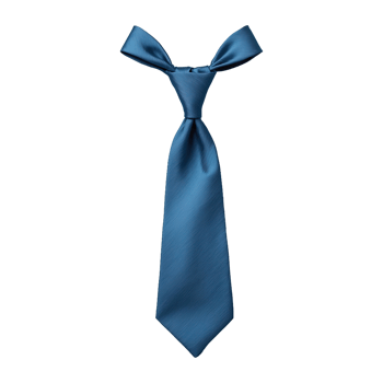 AI generated tie isolated on transparent background png