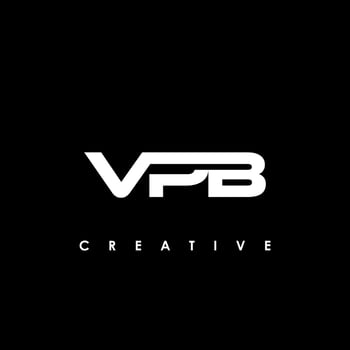 VPB Letter Initial Logo Design Template Vector Illustration