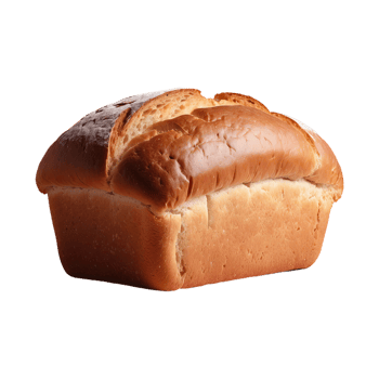 AI generated Bread Loaf isolated on transparent background png