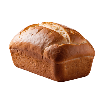 AI generated Bread Loaf isolated on transparent background png