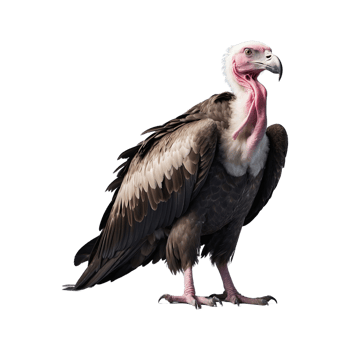 AI generated Vulture bird isolated on transparent background png