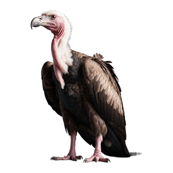 AI generated Vulture bird isolated on transparent background png