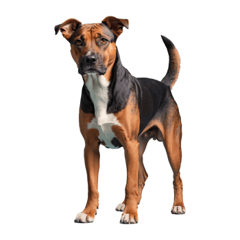 AI generated Dog isolated on transparent background png