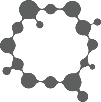 Metaball connected blobs shapes in pattern. Morphed fluid symbol. Circular balls in grid. Abstract geometric organic molecular bubbles png
