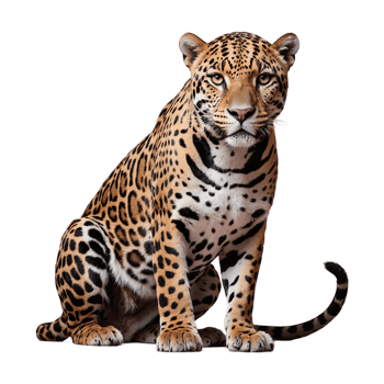 AI generated Jaguar isolated on transparent background png
