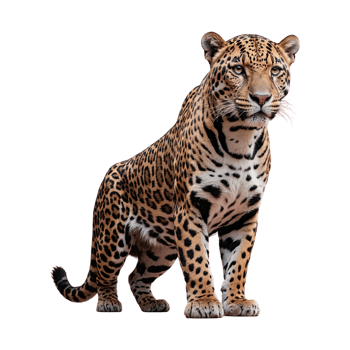 AI generated Jaguar isolated on transparent background png