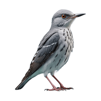 AI generated Cuckoos bird isolated on transparent background png