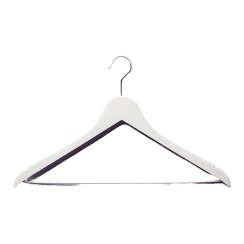 AI generated Plastic Clothes Hanger isolated on transparent background png