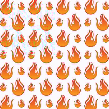 Fire vector design pattern illustration abstract background