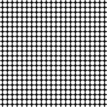 Vector seamless texture in the form of a black lattice on a white background