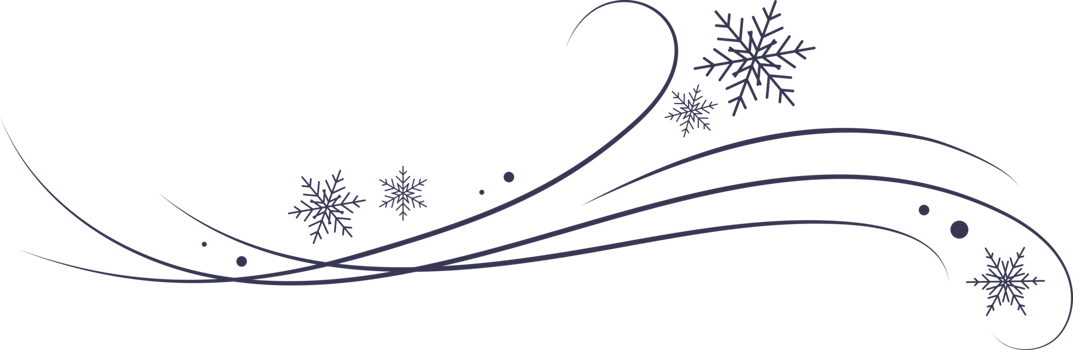 Snow wind doodle illustration. Flakes swirl blizzard. Wavy cold snowstorm. Wavy flow foe Christmas decoration png