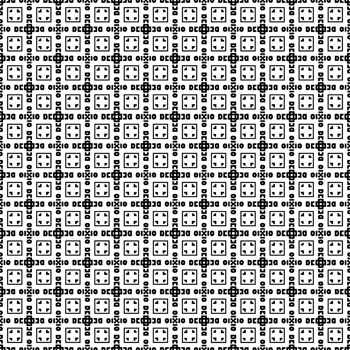 Black seamless abstract pattern. Overlay for background and backdrop. Ornamental design. PNG graphic illustration with transparent background.
