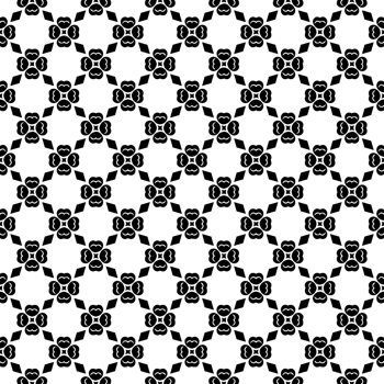 Black seamless abstract pattern. Overlay for background and backdrop. Ornamental design. PNG graphic illustration with transparent background.
