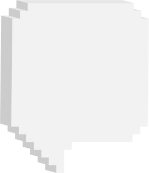 8bit retro game pixel speech bubble balloon icon sticker memo keyword planner text box banner, flat png transparent element design