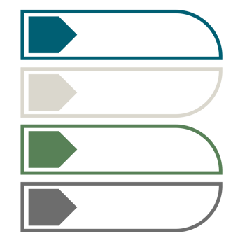 Infographic List with 4 Steps and Process Design png