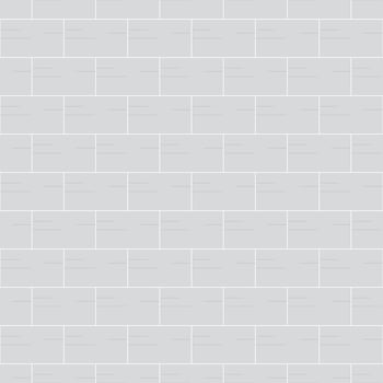 White brick texture wall background. Seamless background. Vector Illustration.