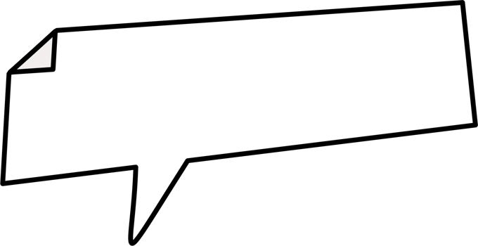 Black and white speech bubble balloon, icon sticker memo keyword planner text box banner, flat png transparent element design