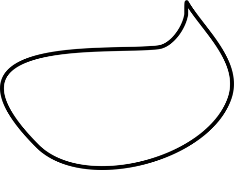 Black and white speech bubble balloon, icon sticker memo keyword planner text box banner, flat png transparent element design