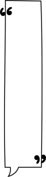 Black and white speech bubble balloon with quotation marks, icon sticker memo keyword planner text box banner, flat png transparent element design