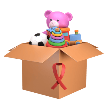 3D Toys Donation Box png