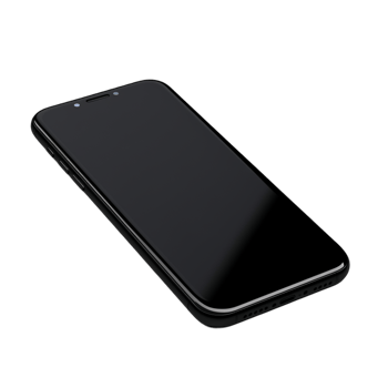 AI generated Full Screen Mobile Phone Model png