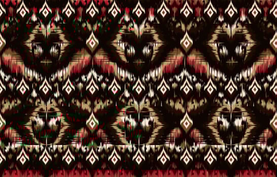 Tribal striped seamless pattern. Aztec geometric vector background.  Can be used in textile design, web design for making of clothes, accessories,  decorative paper, wrapping,