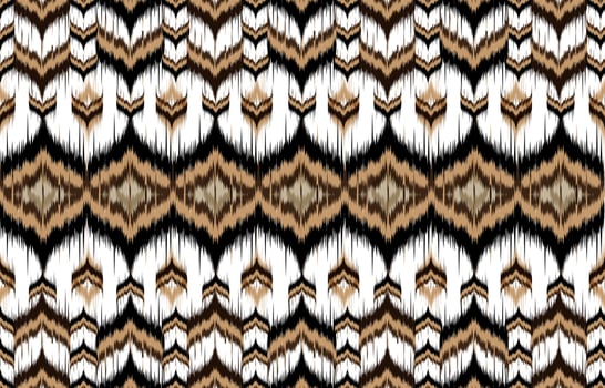 Tribal vector ornament. Seamless African pattern. Ethnic carpet with chevrons.  Aztec style. Geometric mosaic on the tile, majolica. Ancient interior.  Modern rug. Geo print on textile. Kente Cloth.