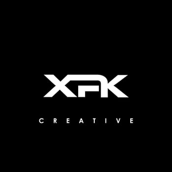 XPK Letter Initial Logo Design Template Vector Illustration
