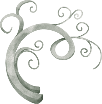 a tree with swirls on it png