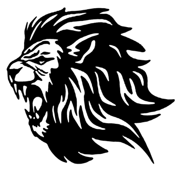 template icon of lion png